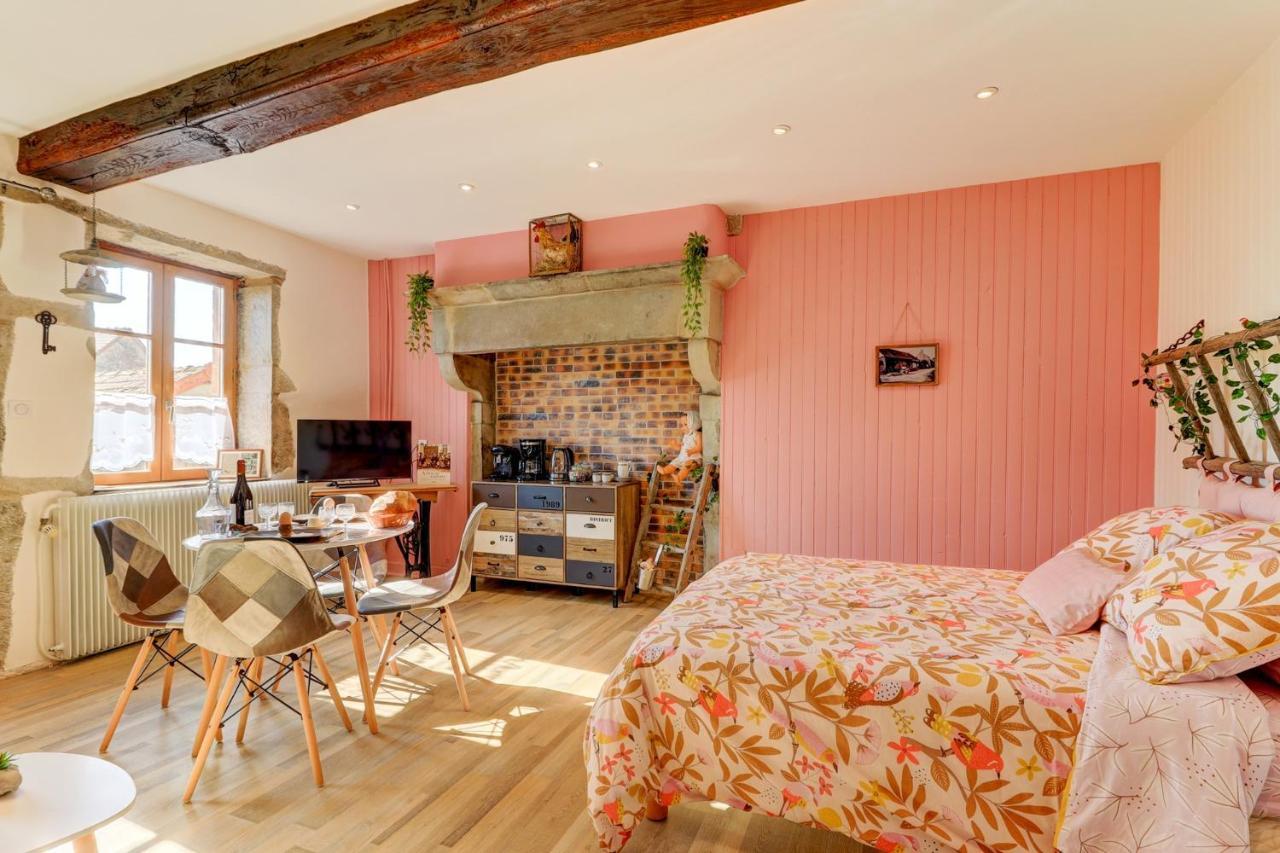 Le Petit Pressoir - Charmant Studio Collonges-en Charollais Esterno foto