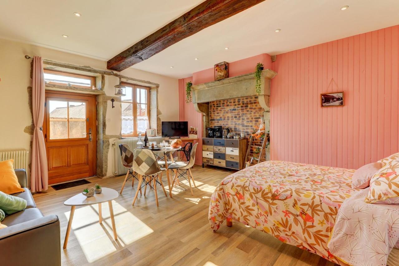 Le Petit Pressoir - Charmant Studio Collonges-en Charollais Esterno foto