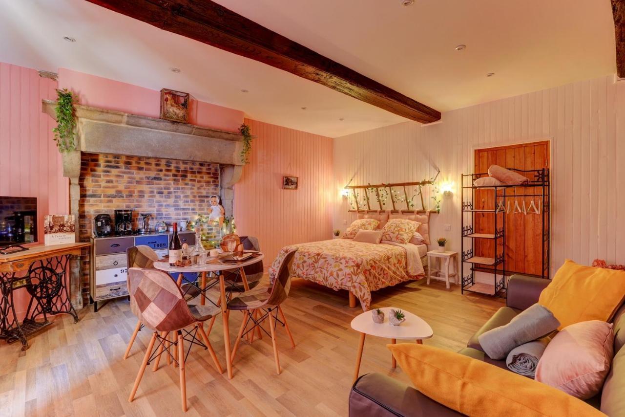 Le Petit Pressoir - Charmant Studio Collonges-en Charollais Esterno foto